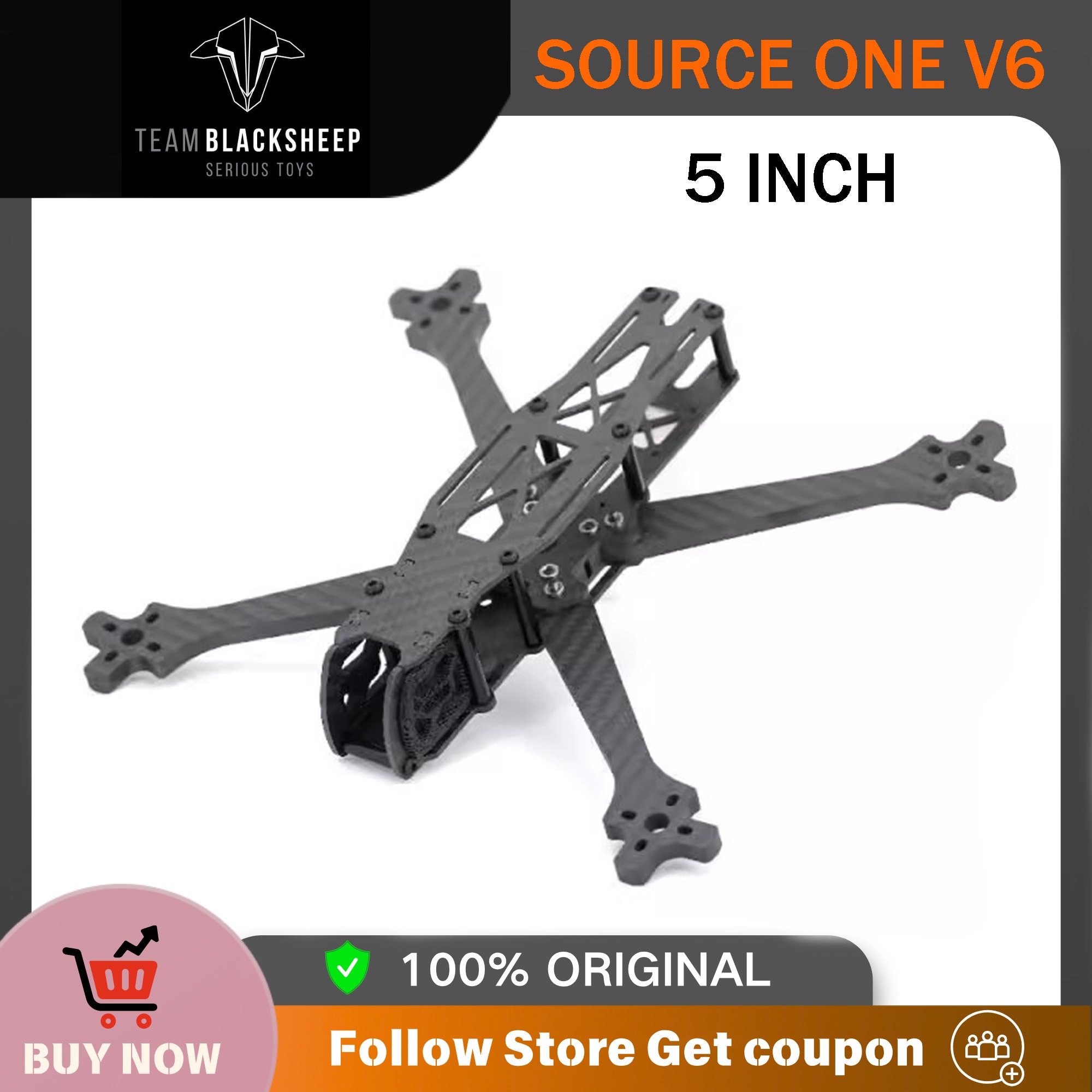 Team Blacksheep TBS SOURCE ONE - đánh giá và giá Tbs Fpv Source One